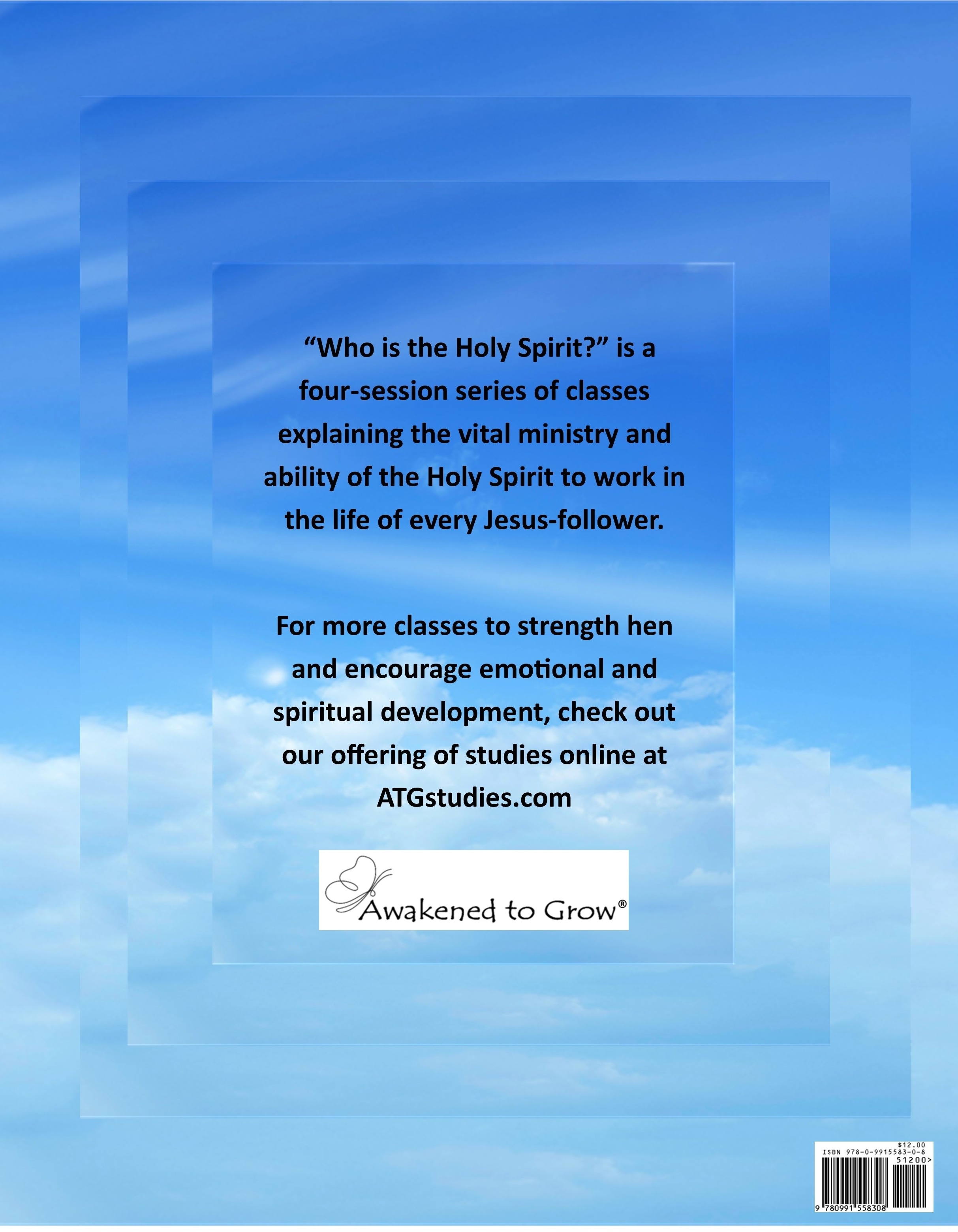 Who is the Holy Spirit? — Back Cover